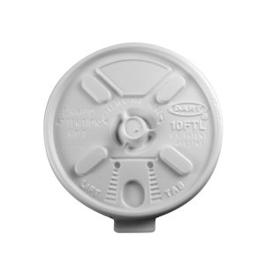 A 12 ounce cup lid