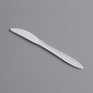 A plastic knife