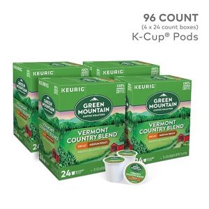 A box of Green Mountain Vermont Country Blend cups